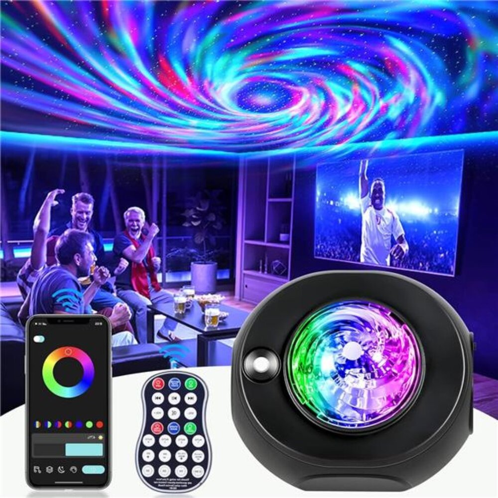 Star Projector Galaxy Light, Galaxy Projector for Bedroom with APP Remote